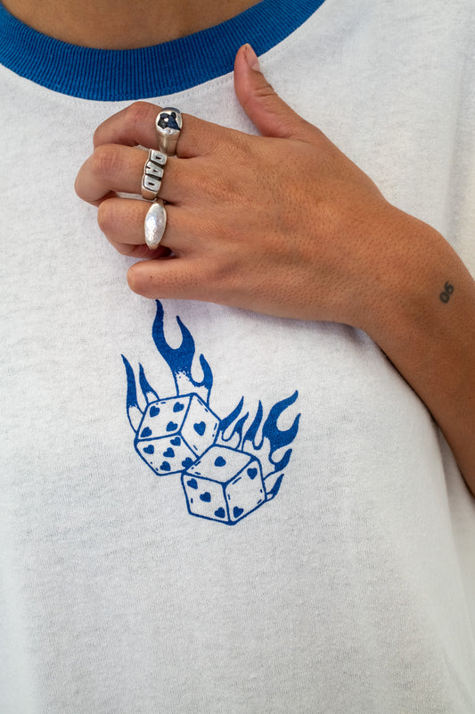 LOVE ON FIRE TEE- PRE ORDER