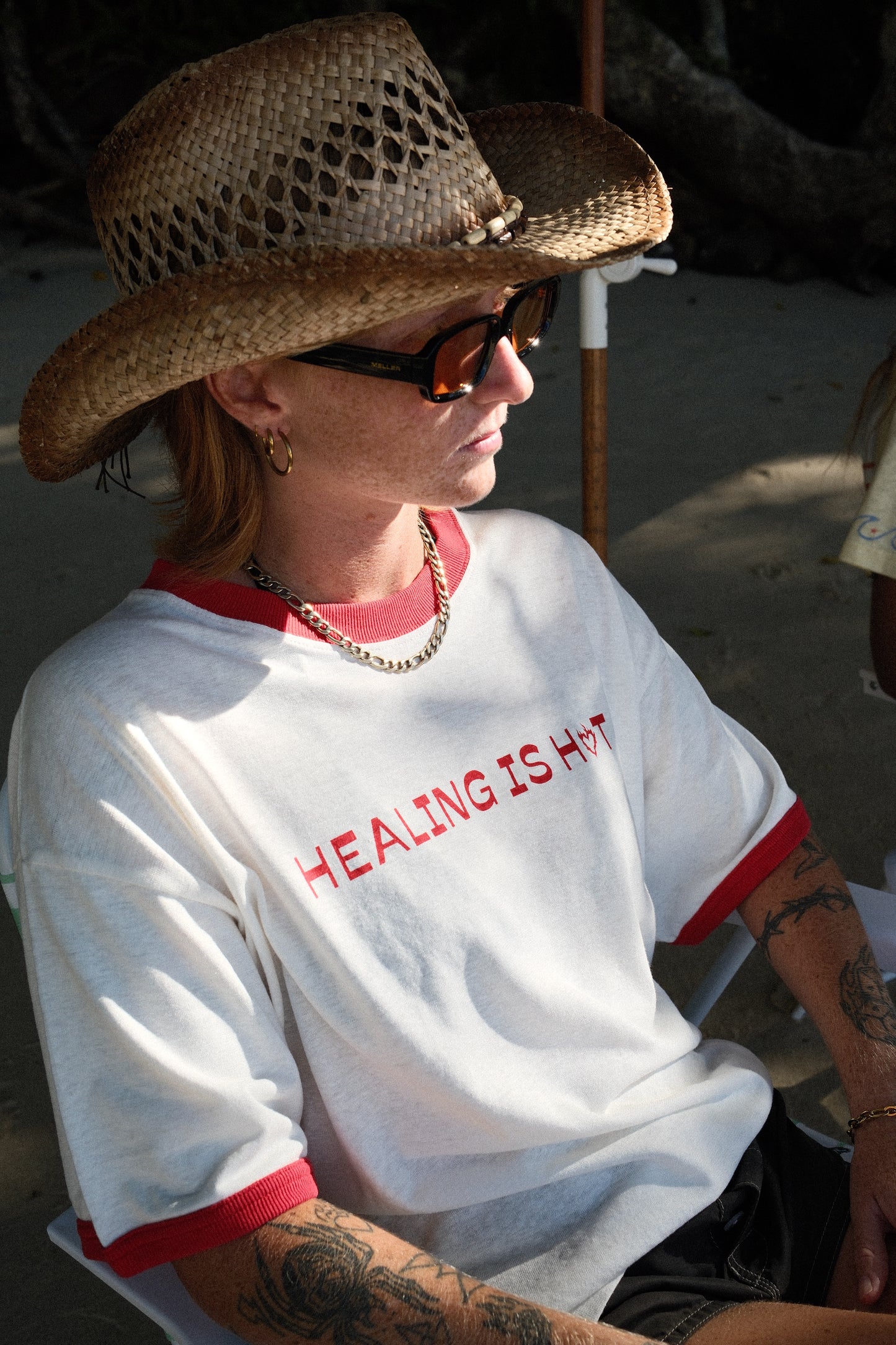 HEALING IS HOT TEE