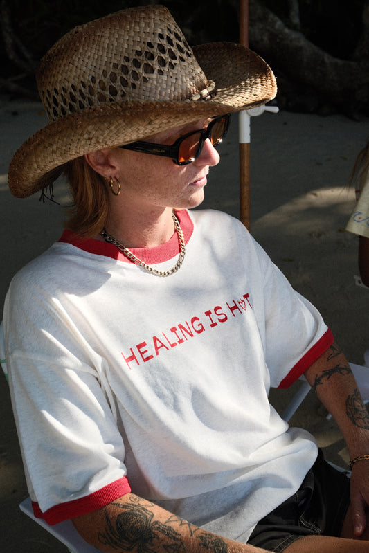 HEALING IS HOT TEE