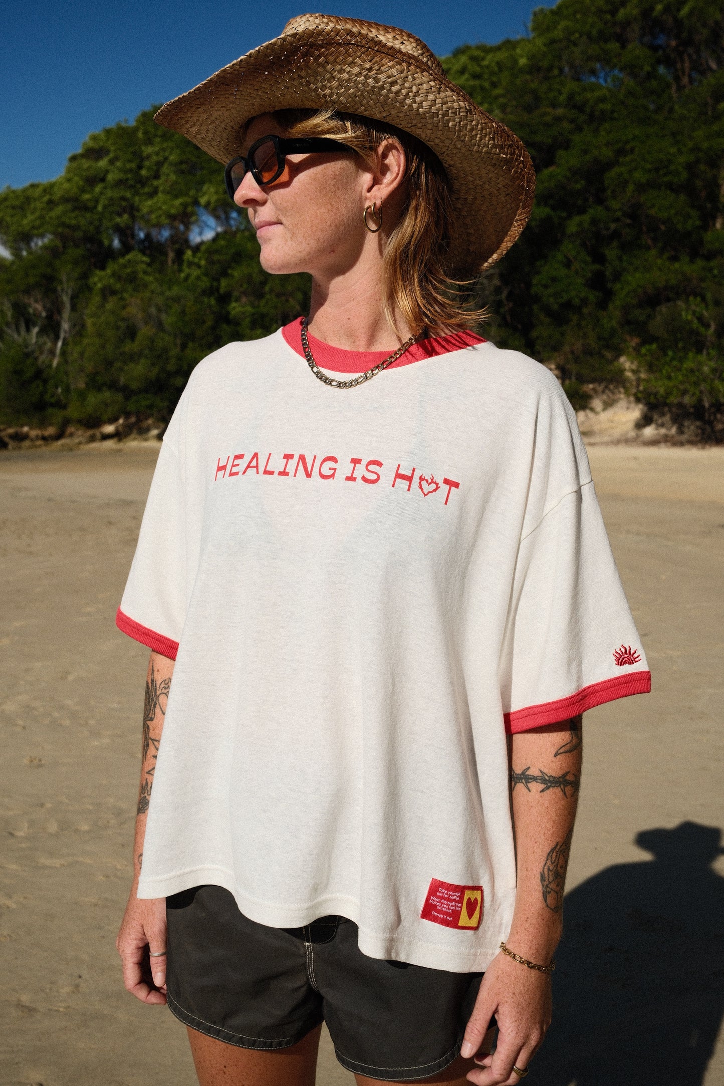 HEALING IS HOT TEE